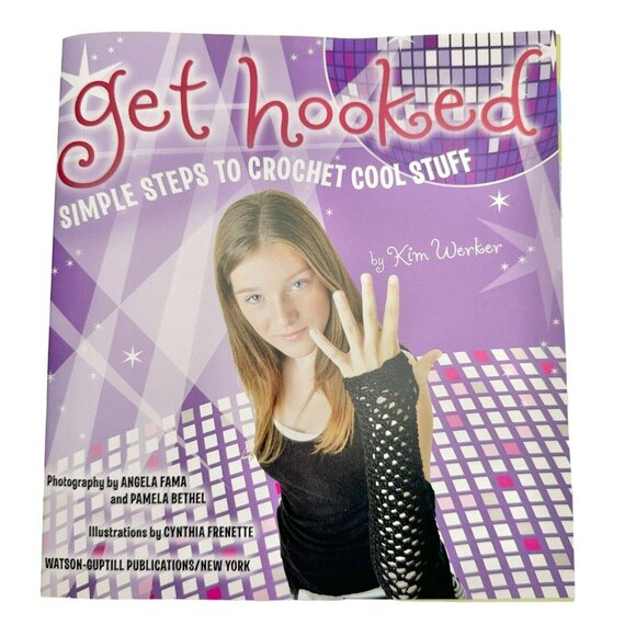 Get Hooked by Kim Werker Simples Steps to Crochet Cool Stuff Paperback Book - Picture 4 of 9